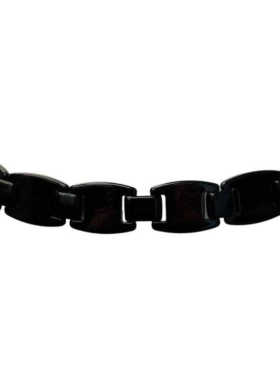 Prada Black Acrylic Link Belt main image 4